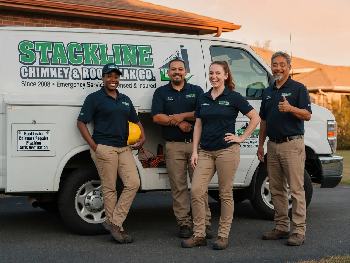 Chimney flashing repair company in Tiff, MO